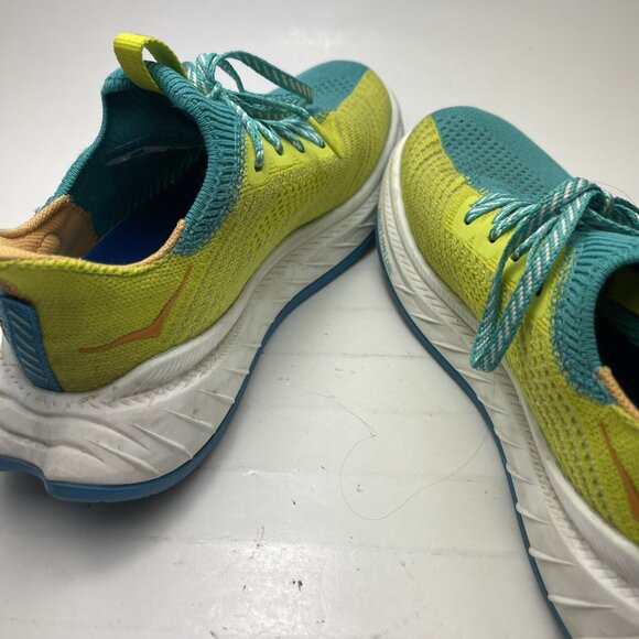 Hoka One Carbon X 3 Women’s Size 6.5 US ‘ceramic/primrose’ Running Shoes - Picture 10 of 13